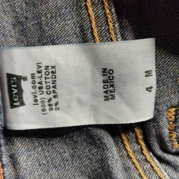 Levi's 550 woman size 4 relaxed boot cut denim jeans - Picture 5 of 5